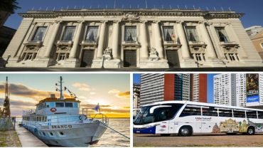 Tour P. Piratini + Museu J. Castilhos + Pq. Redenção + Barco Cisne Branco + Linha Turismo - G009